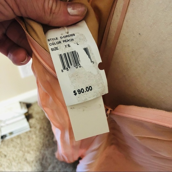 NWT Lucy Paris Sleeveless Gown - Picture 7 of 10